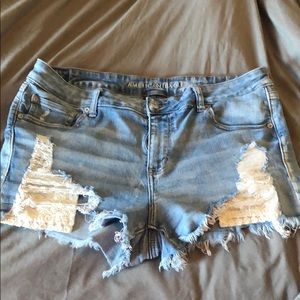 EUC America Eagle Denim Shorts